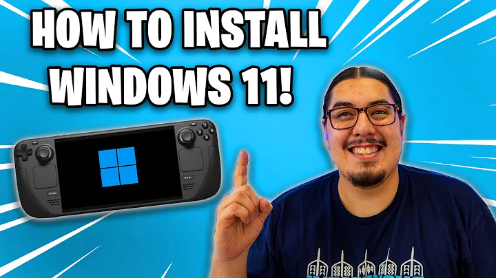 How To Install Windows 11 on Steam Deck! Not Dual Boot