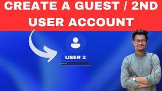 How to Create New User Account on Windows 11/10 | Create Guest Account Easily
