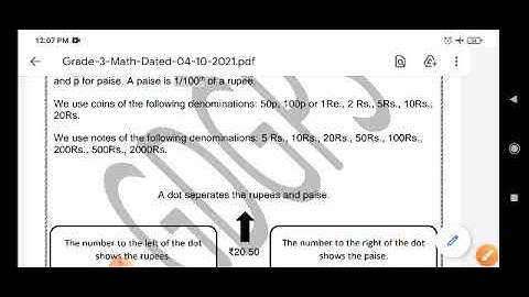 Grade 3 Math Dated 04 10 2021