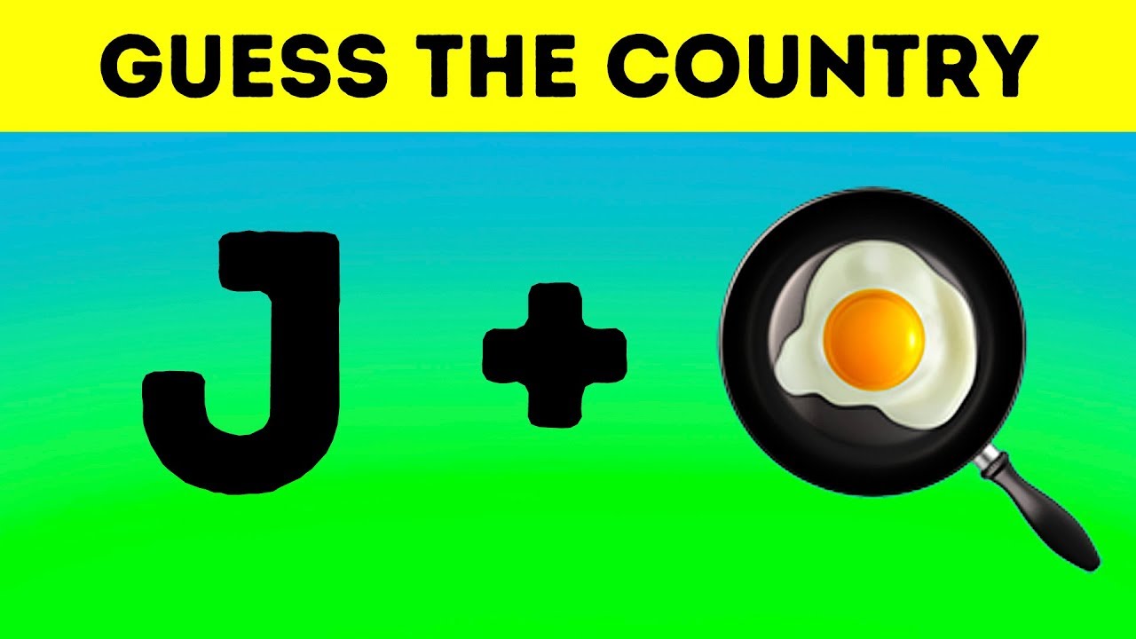 WILL YOU GUESS THE COUNTRIES BY EMOJIS? EMOJI GAMES AND QUIZZES WITH
