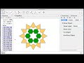 Tutorial for Creating 12 pointed star design in GeoGebra