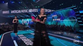 BTS won ‘Favorite Pop Duo/Group’ at the American Music Awards 2021 - Acceptance Speech