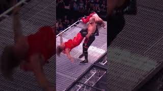 Claudio Castagnoli Swinging Chris Jericho At Aew Dynamite Blood & Guts