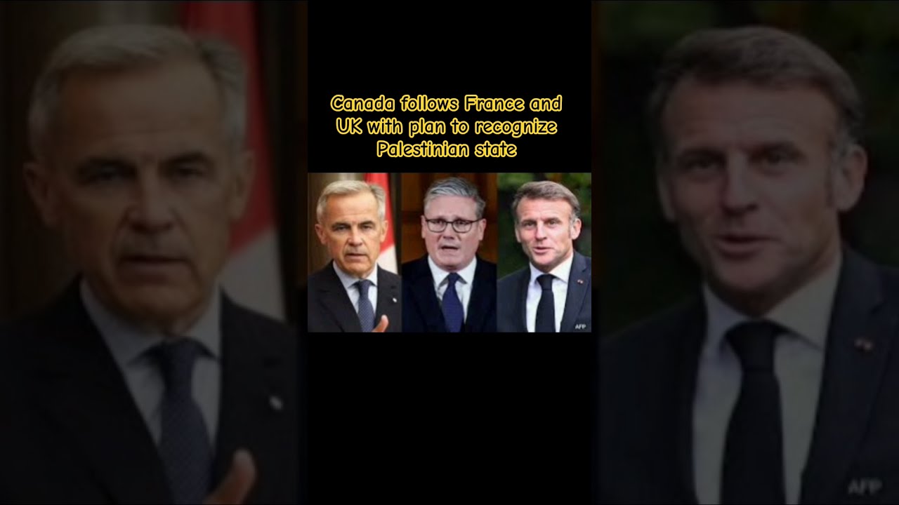 Canada Follows France And UK With Plan To Recognise Palestinian State Israeltech Isreal Haifa