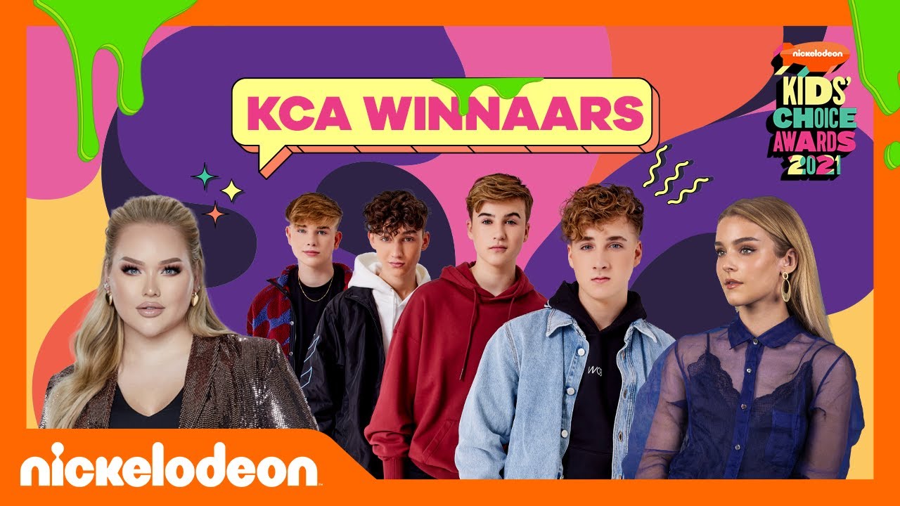 NIKKIETUTORIALS, POMMELIEN THIJS & FOURCE WINNEN DE KCA'S! 💚 | KCA 2021 | Nickelodeon Neder