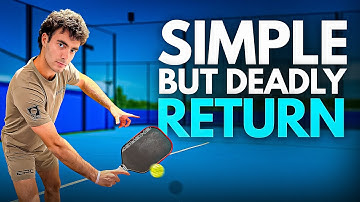 How to Hit the Backhand Slice Return in Pickleball