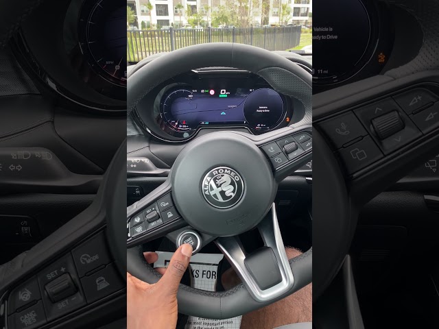 2024 Alfa Romeo Tonale Welcome and Exit Screen Animations class=