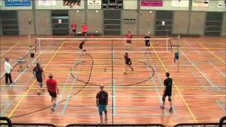 Volleyball exercises with multiple balls at once.Drill 2.