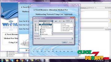 Final Year Projects 2015 | A Resource Allocation Scheme for Scalable Video Multicast