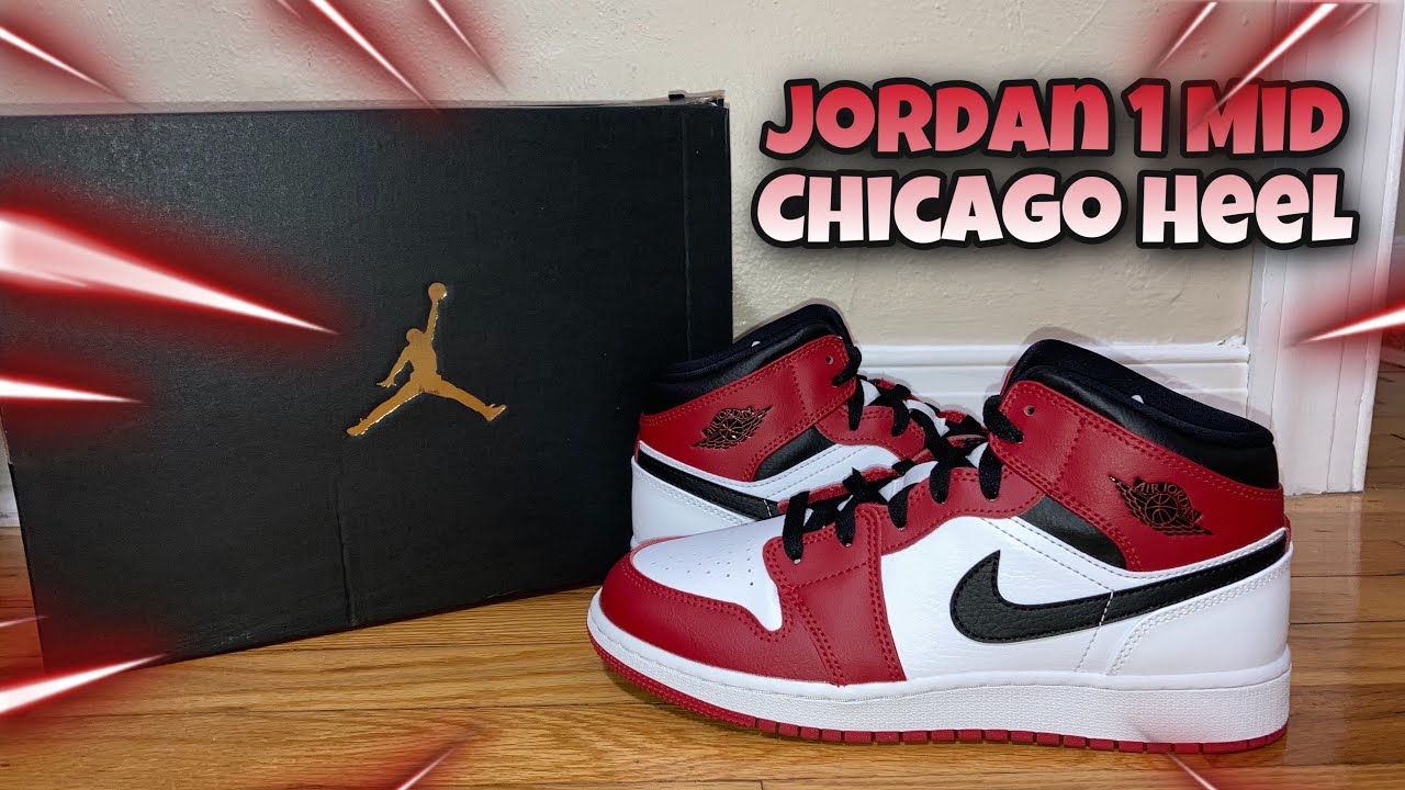 jordan mid white heel