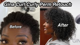 Come with me to get my Curly Perm retouch! (Detailed)