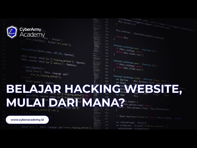 Belajar Web Hacking Mulai dari Mana? | Kelas Online Web Hacking for Beginner class=