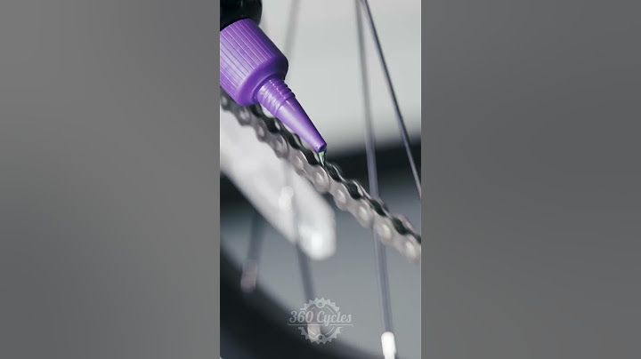 Bike Chain Lubrication Explained | 360 Cycles Advice
