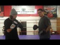 Boxing mitts follow up instructional video