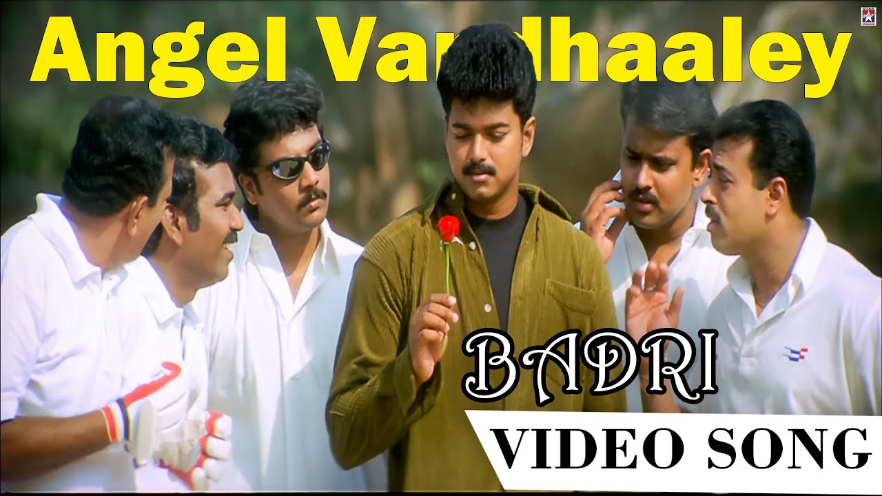 Angel Vandhaley HD Video Song  Badri Tamil Movie  Vijay  Bhumika  K S Chithra