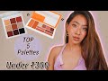 Top 5 eyeshadow palettes under ₹300 | Makeup on a budget