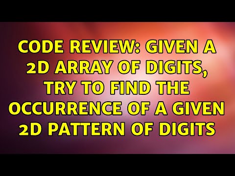 Code Review: Given