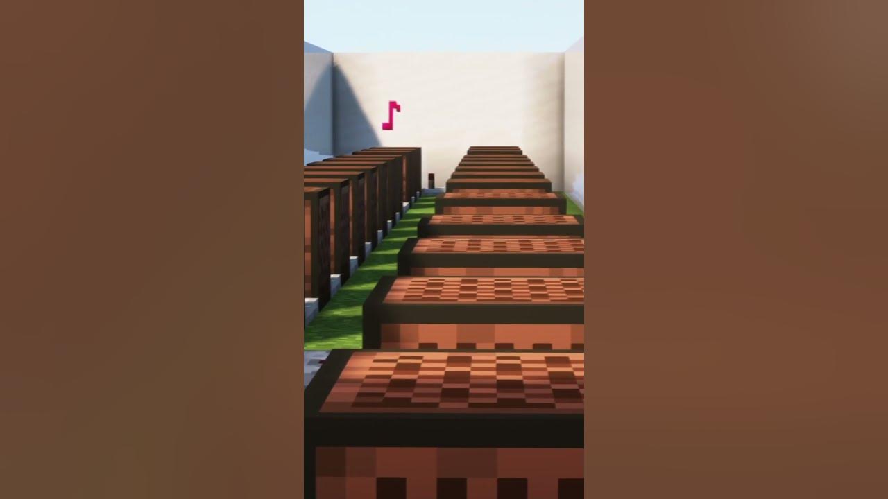 Tetris In Minecraft Note Block Electro Piano Pling x3 YouTube