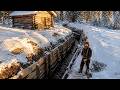 He Dug a Trench From His Cabin to the Creek — His Family Survived the Freeze That Took Every Cabin