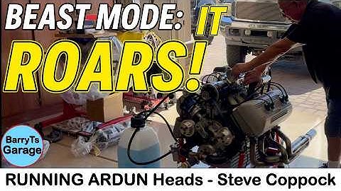 Ardun (Arkus-Duntov) Head 🔥 DYNO PREP + FIRST FIRE-UP! 🔥Steve Coppock w #Barryt #ardun #cpegarage