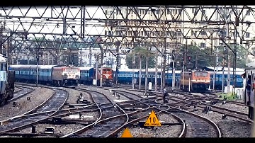 Epic PENTA parallel action departing from HOWRAH : Indian Railways