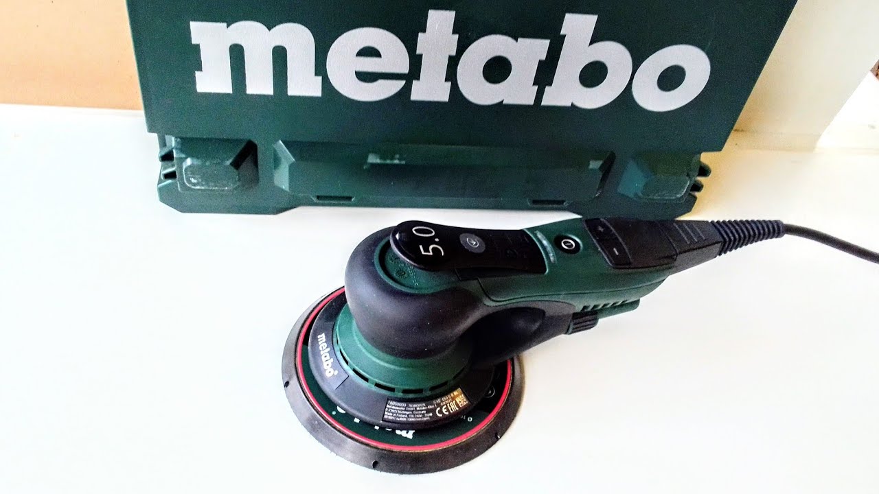 Metabo Exzenterschleifer SXE 450 TurboTec 600129700 MetaBOX 215 T 789697 4007430168993