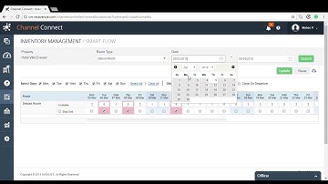 How to update Sold out in Channel Manager - ResAvenue Channel Connect