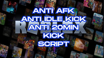 Anti AFK script pastebin (WORKING)