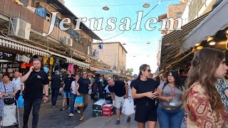 Jerusalem Food Market Tour 2026 | Machane Yehuda Walking POV ASMR 4K