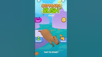 Top Games Android iOS, Capybara Rush #shorts #capybara #funny #games