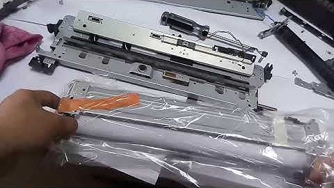 Sharp MX-M4070/MX-3050N/5051/4050NMX-3060N/6051 Fuser belt and bottom roller replacement