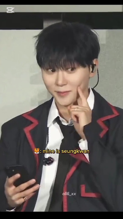 Hoshi's exceptionally pretty junior is...#seventeen #seungkwan #hoshi #caratland #세븐틴