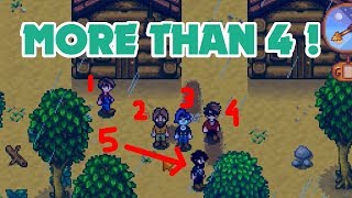 TUTORIAL - MORE THAN 4 PLAYERS in a Multiplayer Stardew Valley Server - NO SOFTWARE/MODS NEEDED