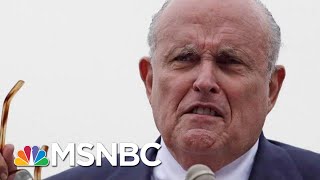 Amid Ukraine Controversy, Trump Seems To Be Standing By Giuliani... For Now | The 11th Hour | MSNBC