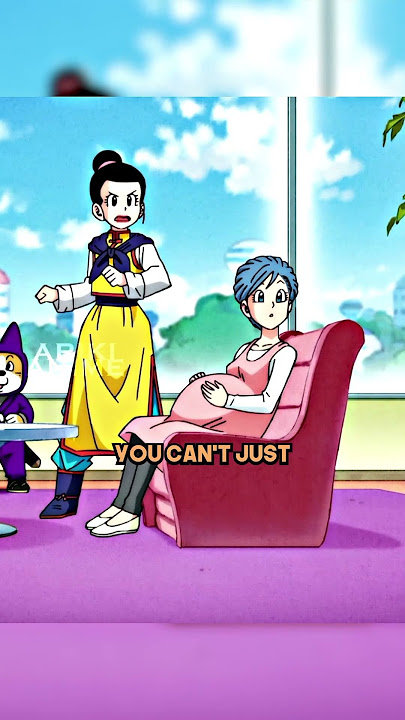 Vegeta Needs Bulma's Permission😂