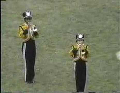 Woodville High School Band 1992 - UIL Region 10 Marching Contest