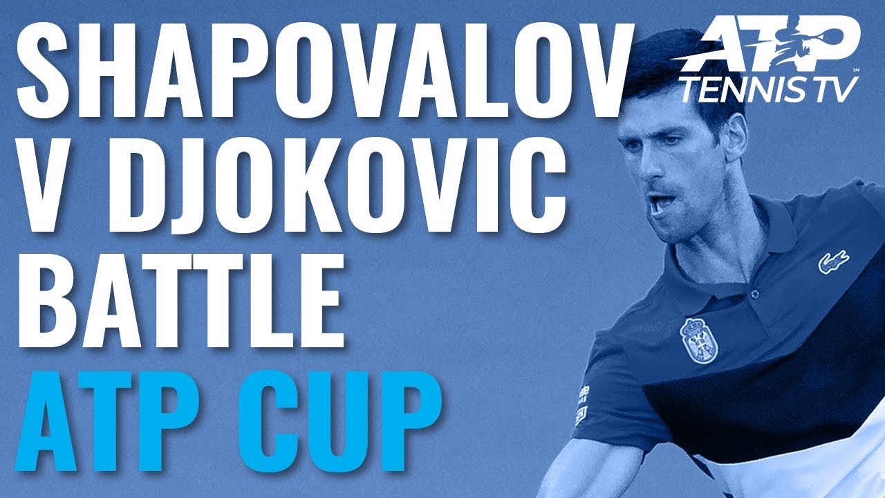 Stunning Points in Djokovic vs Shapovalov Battle | ATP Cup 2020