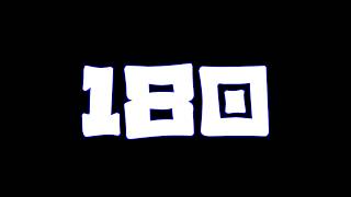 Famous Count Up Timer | 1 to 180 Seconds Profile
