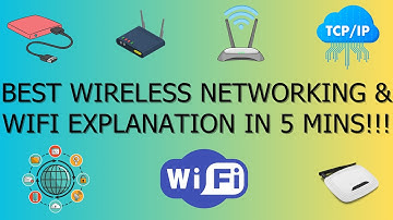 Wireless Networking in 5 MINS! Wi-Fi Standards, CCNA, CompTIA, University