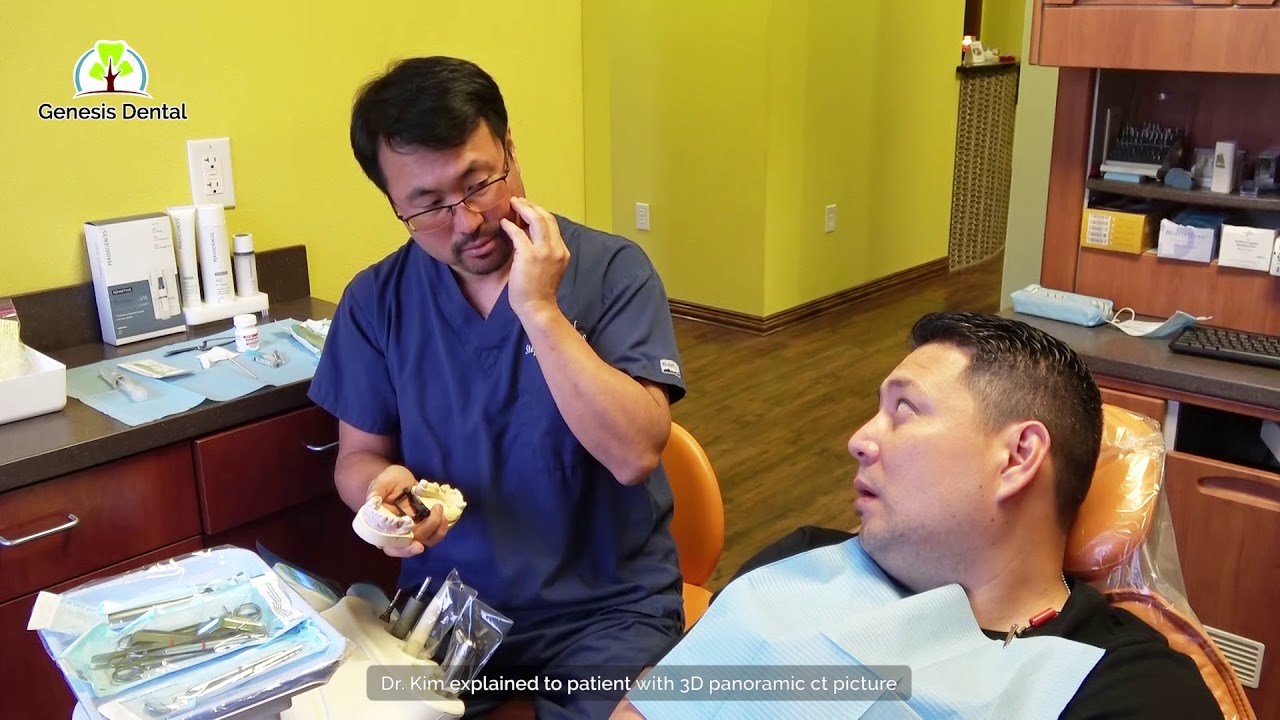 [Genesis Dental] Dr. Kim explained to patient with 3D panoramic ct