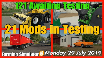 Mods in Testing list fs19 Giants mods in testing #fs19modsreview ls19