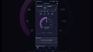 T-Mobile home Internet speed test