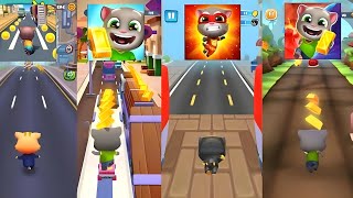 Cat Runner vs Talking Tom Gold Run vs Talking Tom Hero Dash vs Talking Tom Time Rush | Android,Ios|| screenshot 4