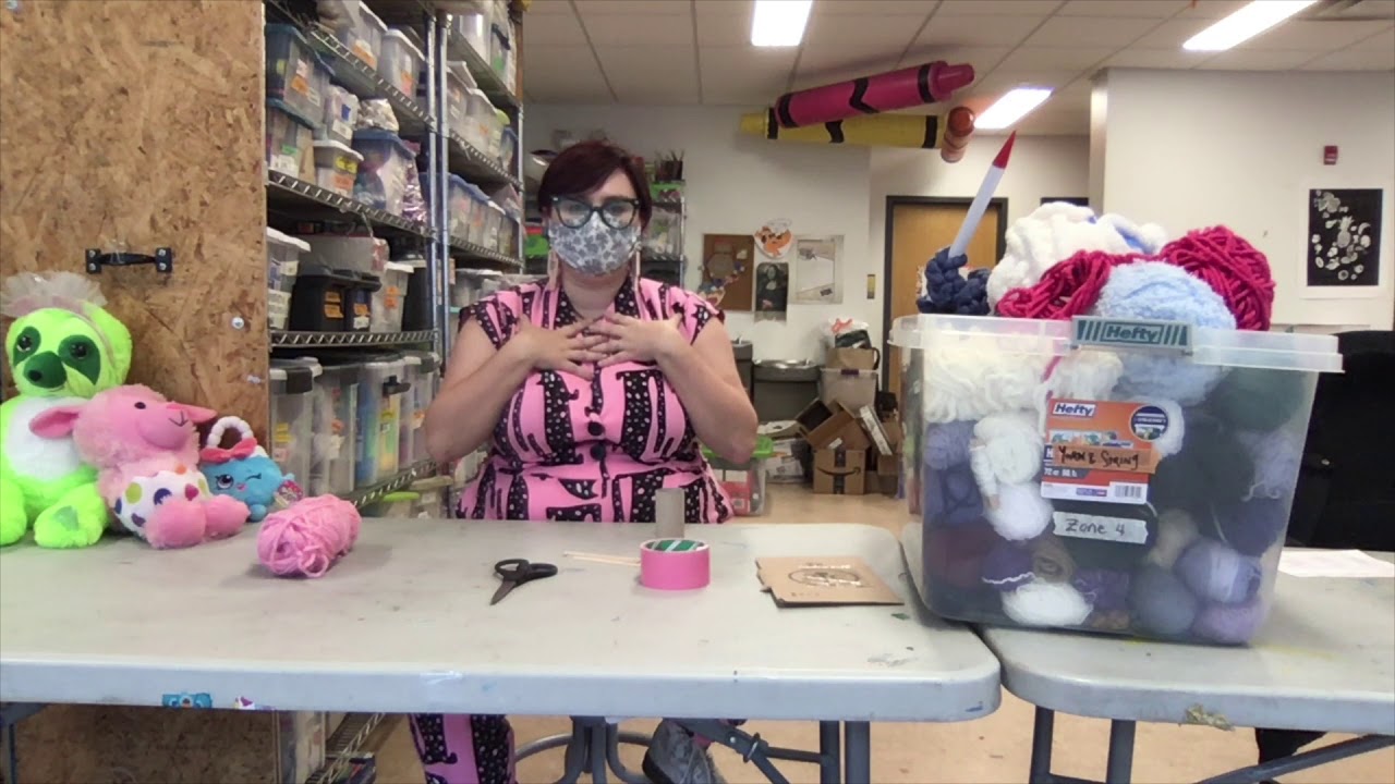 Crafternoons with Evelyn  Yarn Bombing