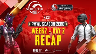 PUBG MOBILE World League East Season ZERO - WEEK 2 DAY 2 Recap