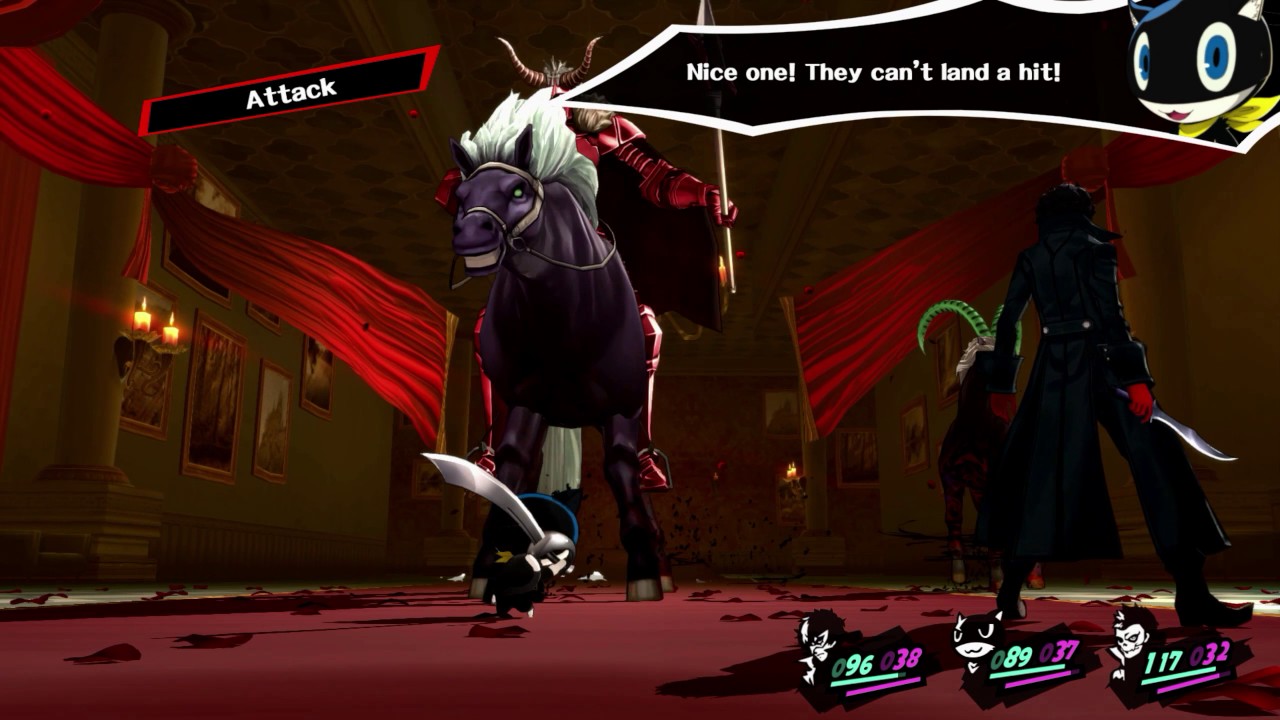 Persona 5 Boss Battle Guard Captain Merciless Mode