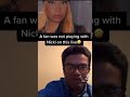 Viral video of a fan telling Nicki to get her music done