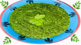 Quick Mint and Cilantro Chutney | Green Chutney