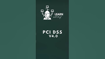 PCI DSS v4.0 #pcidss #compliance #cybersecurity