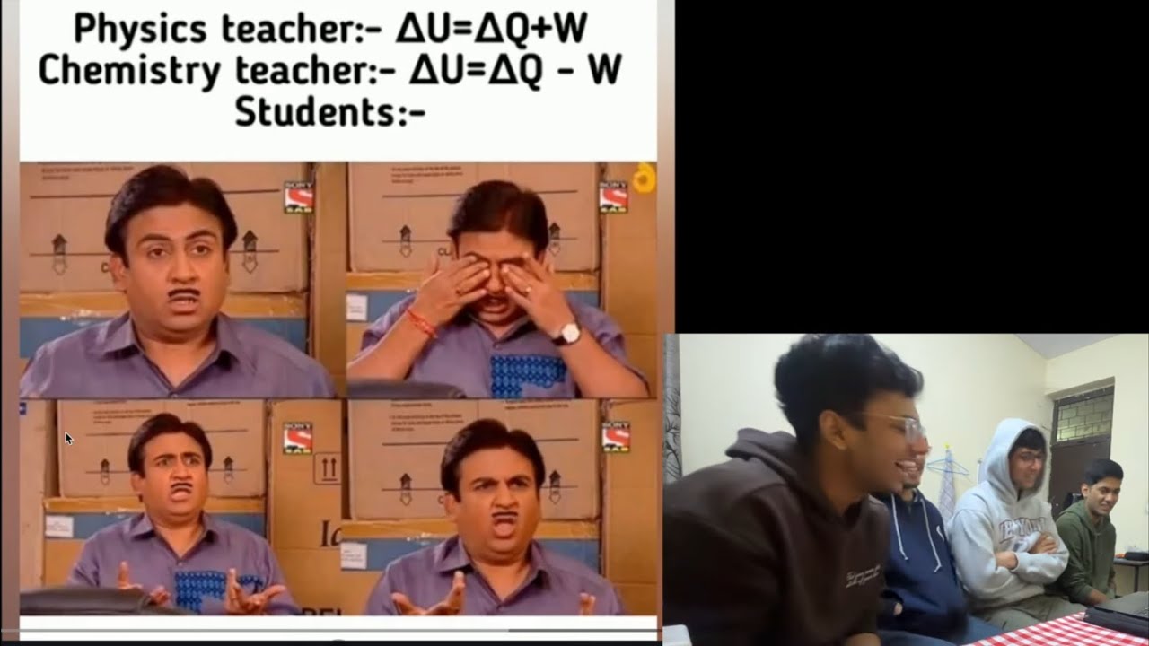 IITians react to JEE/engineering memes! - YouTube